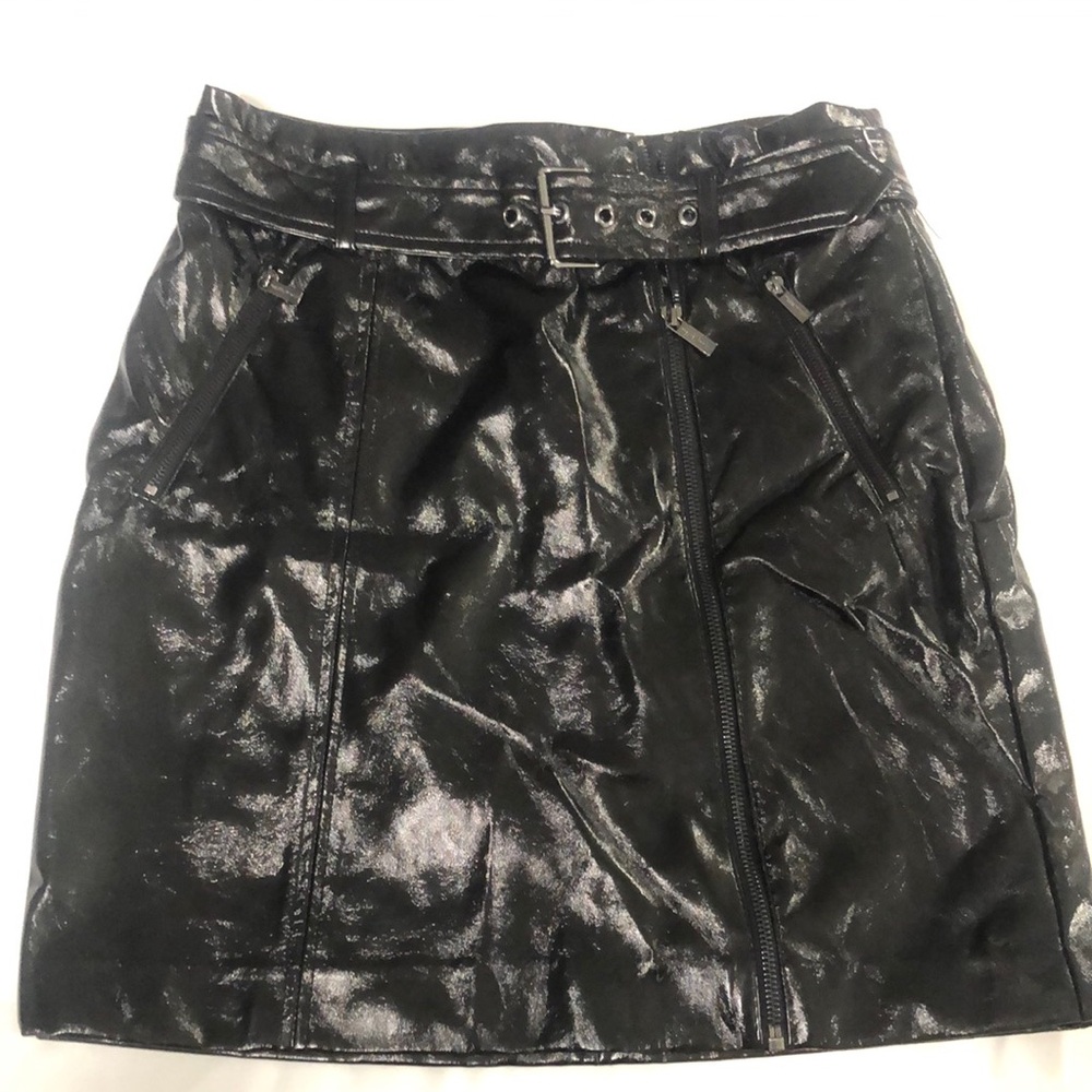 Karl Lagerfeld Black Mini Pencil Skirt for Night Out